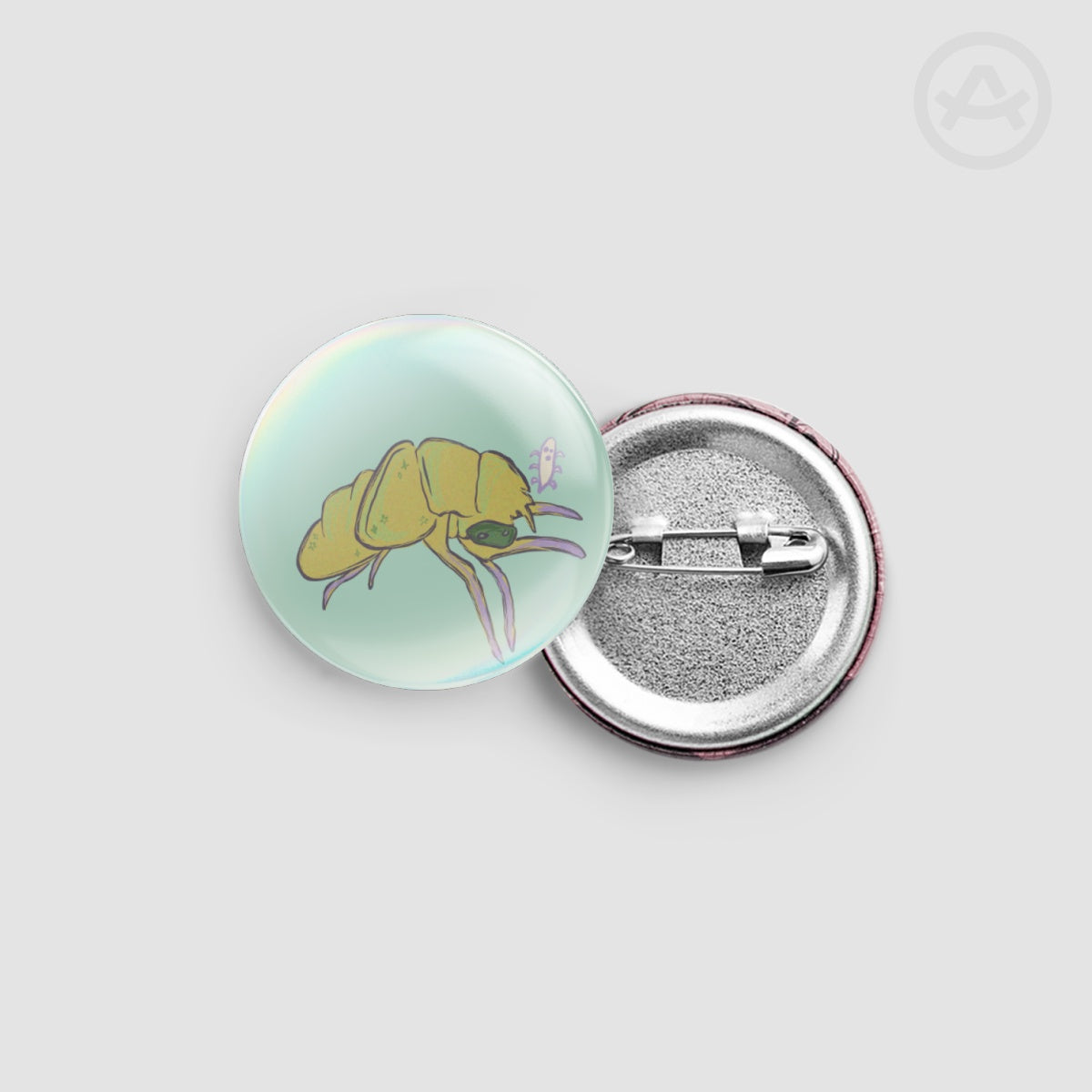 Cicada Shell Button - ITGOE
