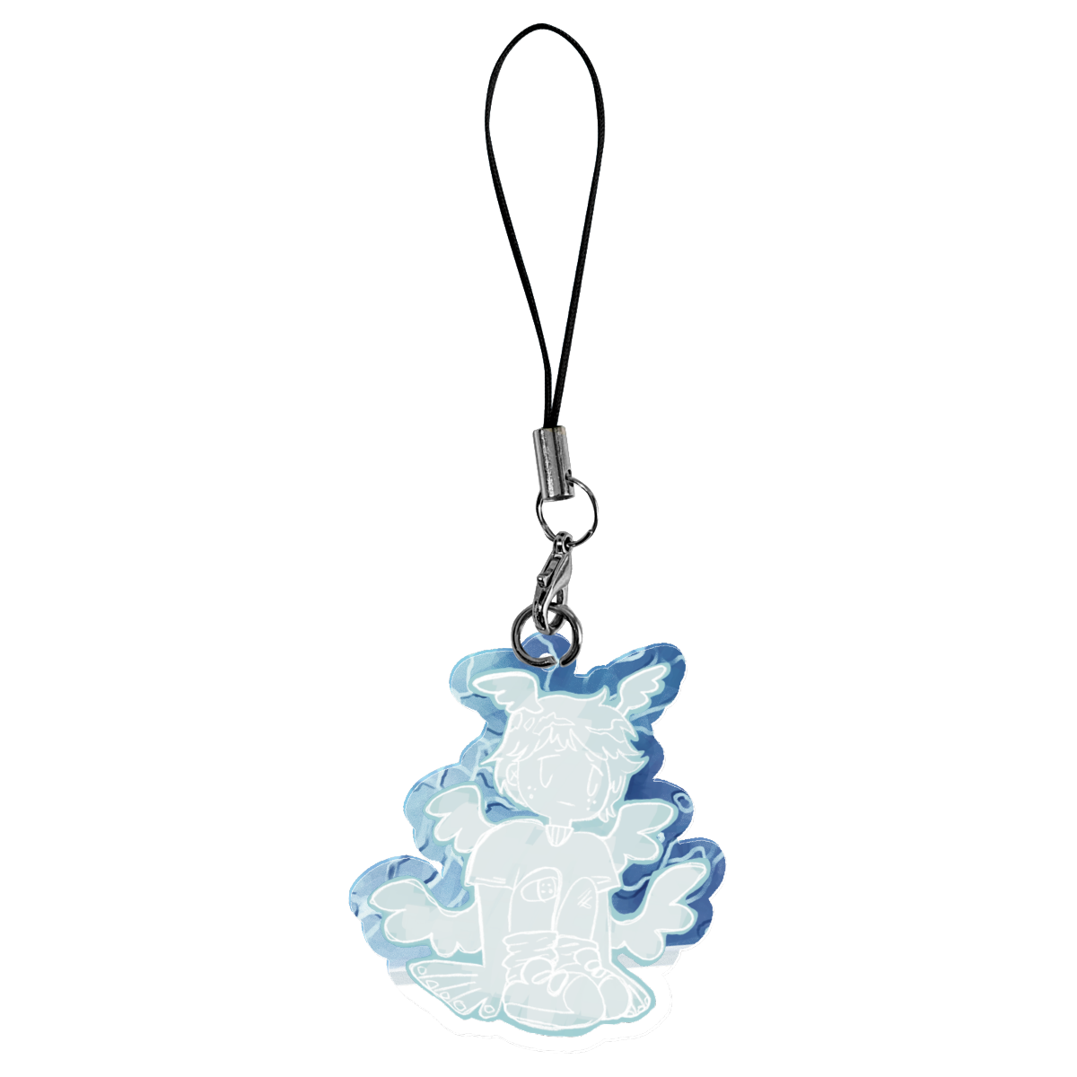 Small Sad Boy Charm - Frutiger Aero Series