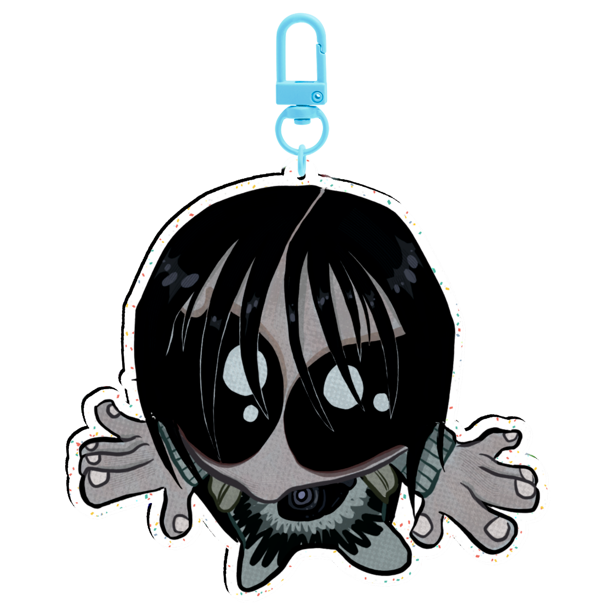 Gonjiam Haunted Asylum Keychain Charm