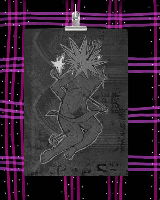 Saint Sebastian Poster - Black and white