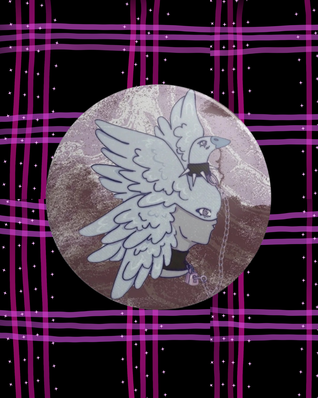 Angel Juice - Remiel Button