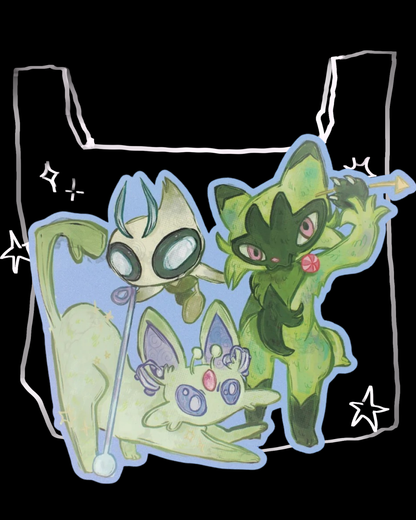 Battle Monsters Disability Pride - Green (Sensory Disabilities)