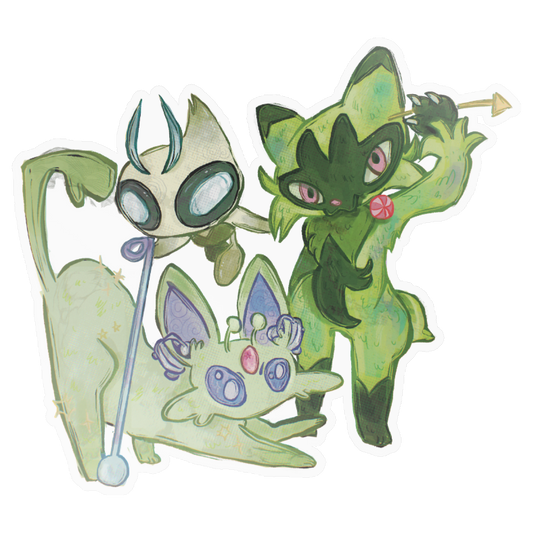 Battle Monsters Disability Pride - Green (Sensory Disabilities)