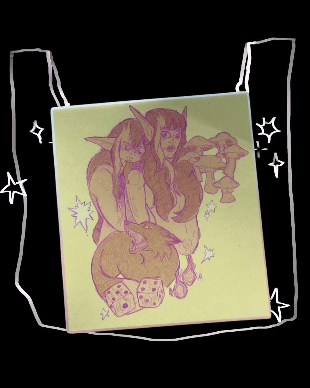 Choking On Will-o-Wisps Sticker