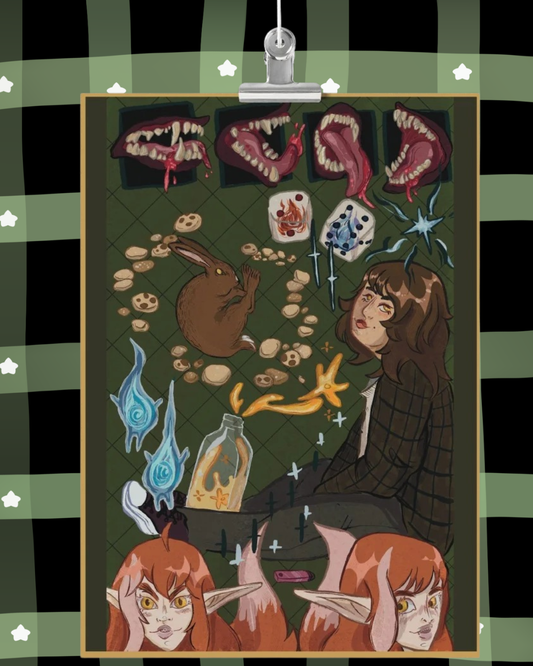 Choking On Will-O'-Wisps Print