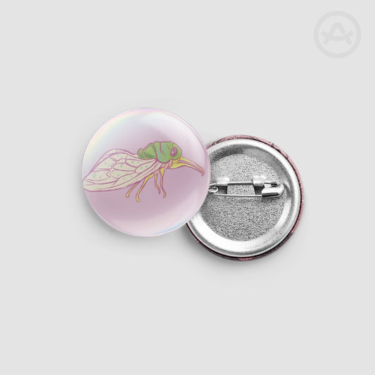 Live Cicada Button - ITGOE