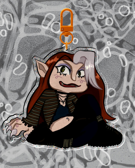 Ginger Snaps Keychain Charm