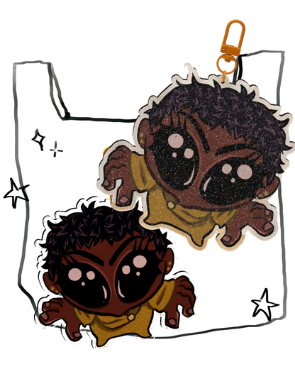 Talk To Me Keychain Charm
