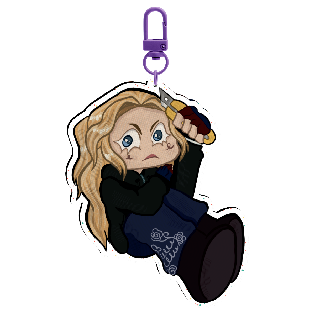 Jennifer's Body Keychain Charm