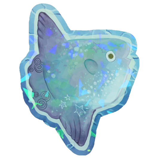 Sunfish Sticker - Frutiger Aero Series