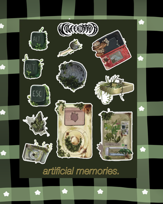 Artificial Sticker Sheet