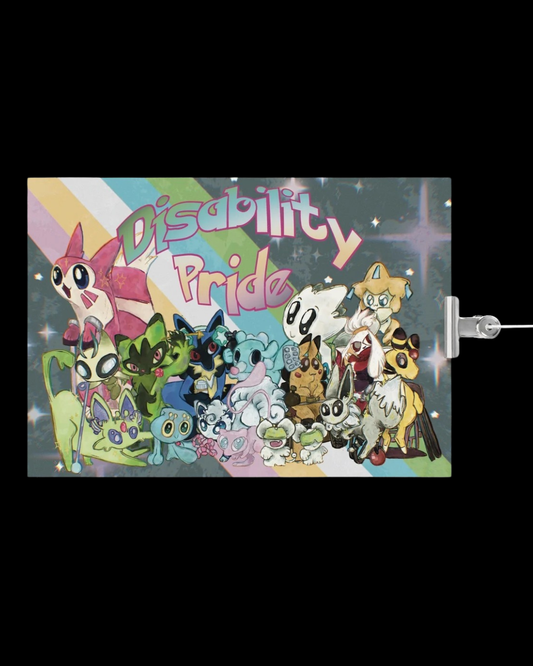 Battle Monsters Disability Pride Print