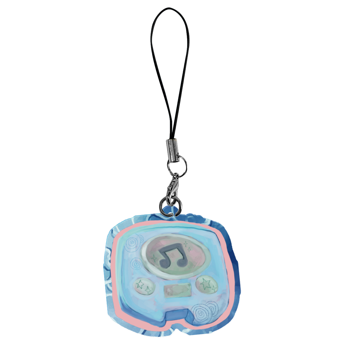 Mp3 Player Charm - Frutiger Aero Series