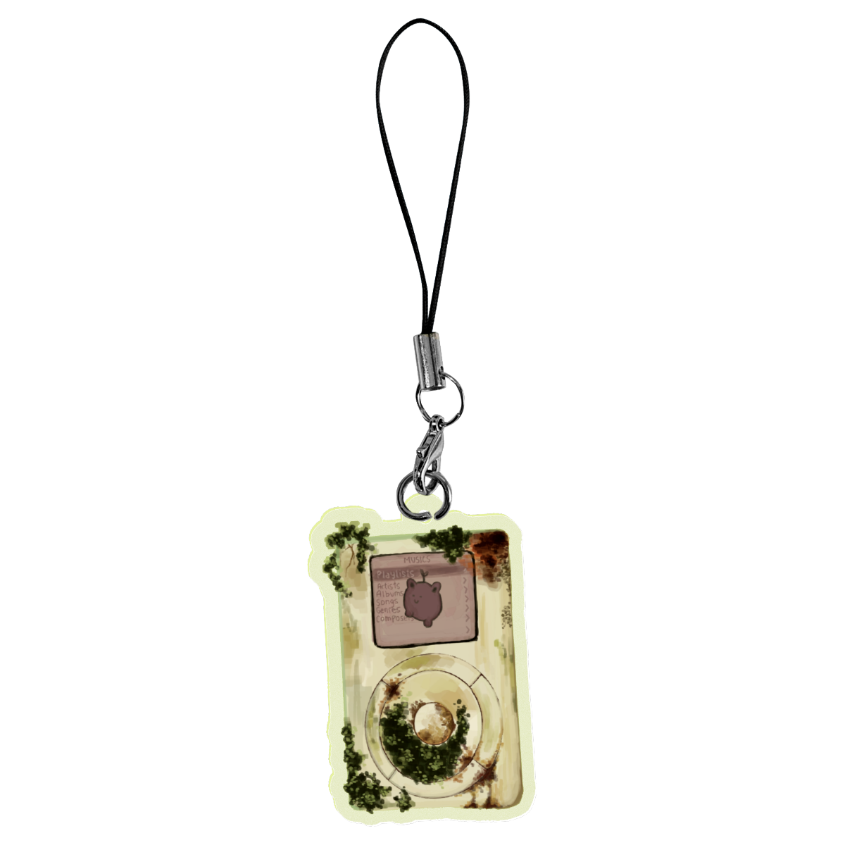 MP3 Player Charm - Artificial Memories Series