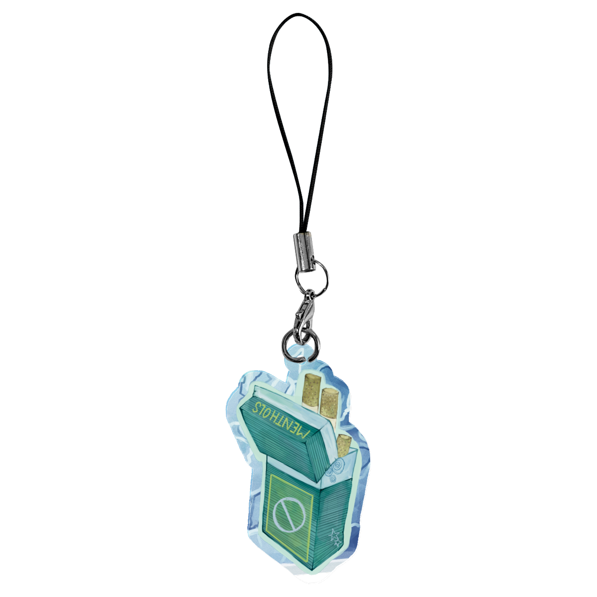 Menthol Cigarette Charm - Frutiger Aero Series