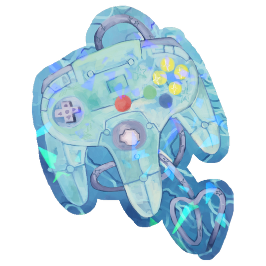 Game Controller Sticker - Frutiger Aero Series